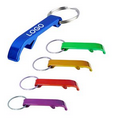 Aluminum Bottle Opener Key Ring